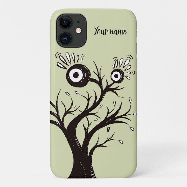 Cool Weird Creature Name Case-Mate iPhone Case (Back)