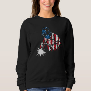 Cool Welder Design For Men Women Welding Weld Meta Sweatshirt