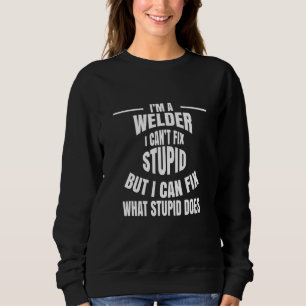 Cool Welding For Men Women Welder Iron Worker Pipe Sweatshirt