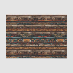 cool Western party pattern  Tissue Paper