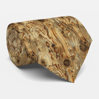 Cool Western wood tiled pattern  Tie