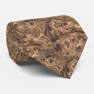 Cool Western wood tiled pattern  Tie