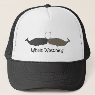 Cool Whale Watching Trucker Hat