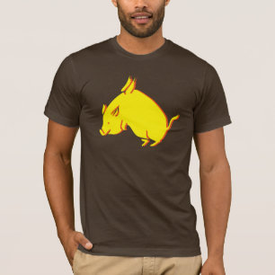 Cool When Pigs Fly Pork Funny Flying BBQ Bacon T-Shirt