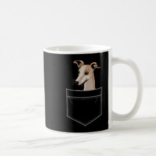 Cool Whippet Design For Men Women Pet Dog Whippet Coffee Mug