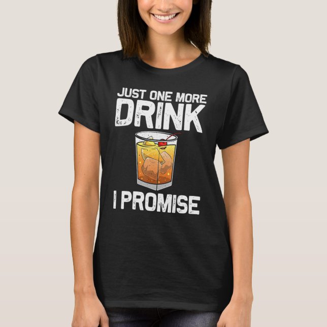Cool Whiskey For Men Women Malt Whisky Alcohol Bou T-Shirt (Front)
