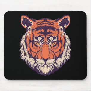 Cool Wild Tiger Tee Shirts, Tiger Fashion Graphic  Mouse Mat