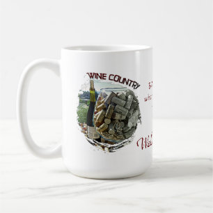 Cool Wine Country Coffee Mug! Coffee Mug