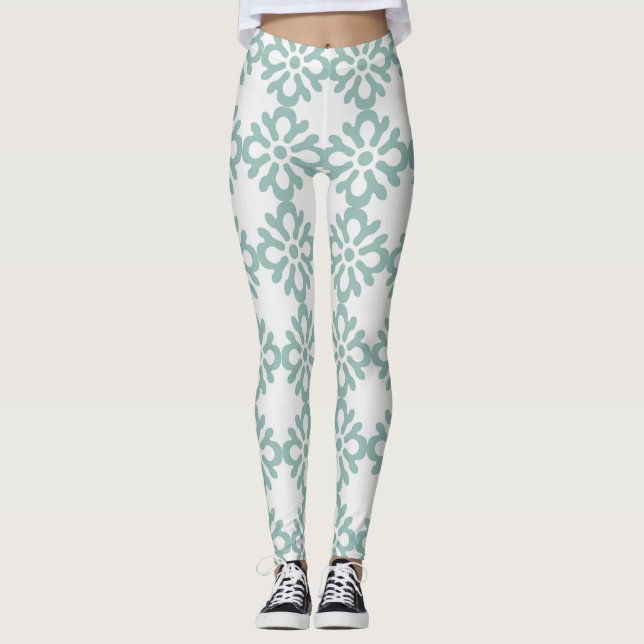 Cool Winter Snowflake Leggings (Front)