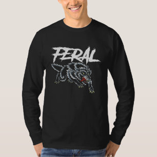 Cool wolf for men T-Shirt