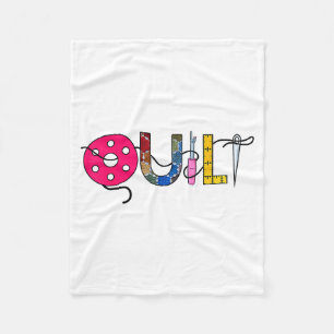 Cool Womens Quilt Quilting Sewing Hobby Crafter Gi Fleece Blanket