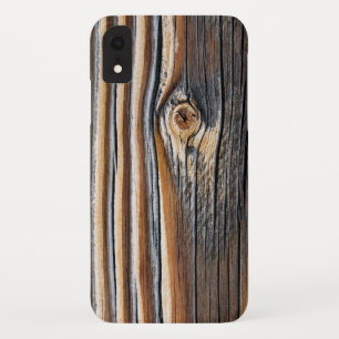 COOL Wood Grain Pattern iPhone XR Case