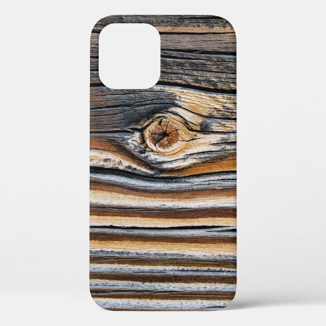 COOL Wood Grain Pattern Case-Mate iPhone Case (Back)
