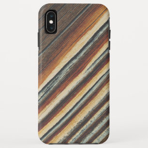 COOL Wood Grain Pattern iPhone XS Max Case