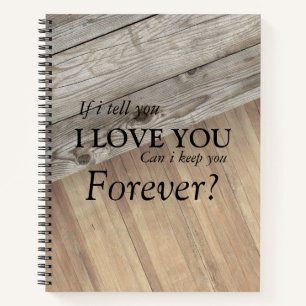 Cool Wood Texture  Notebook