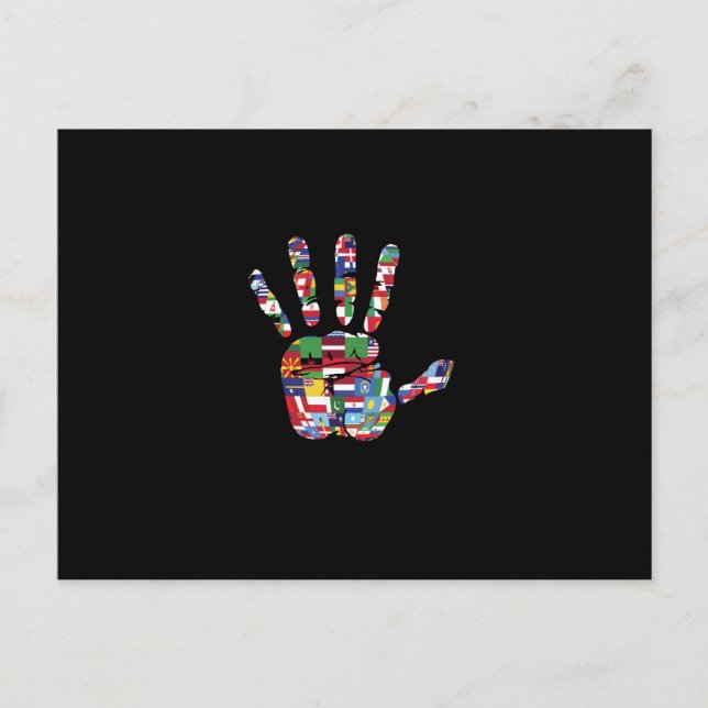 Cool World Autism Awareness Holiday Postcard (Front)