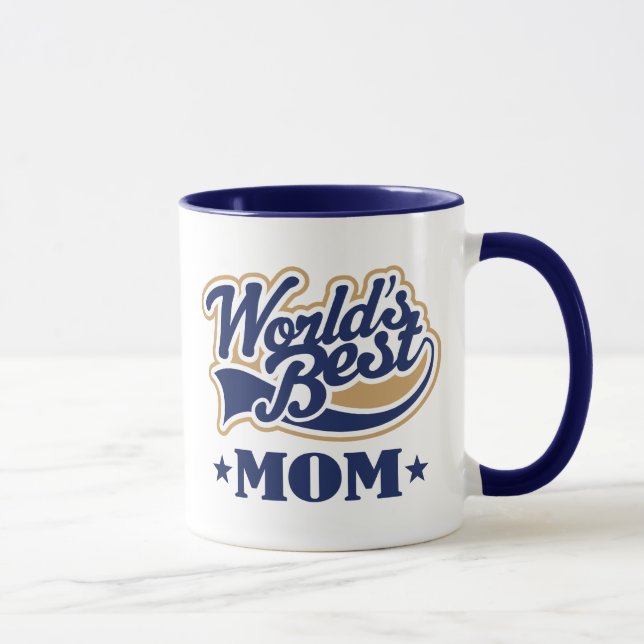 Cool World's Best Mum Gift Mug (Right)