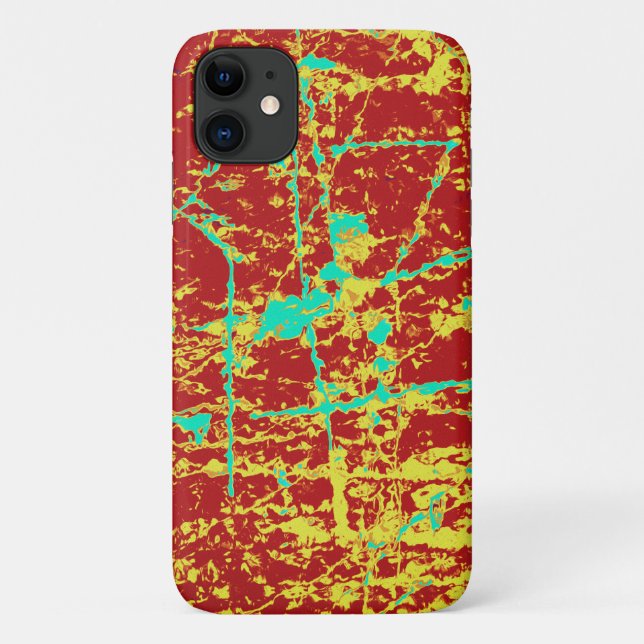 Cool Worn Wall Pattern Case-Mate iPhone Case (Back)