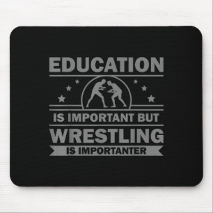 Cool Wrestling Design For Men Women Kids Wrestler Mouse Mat