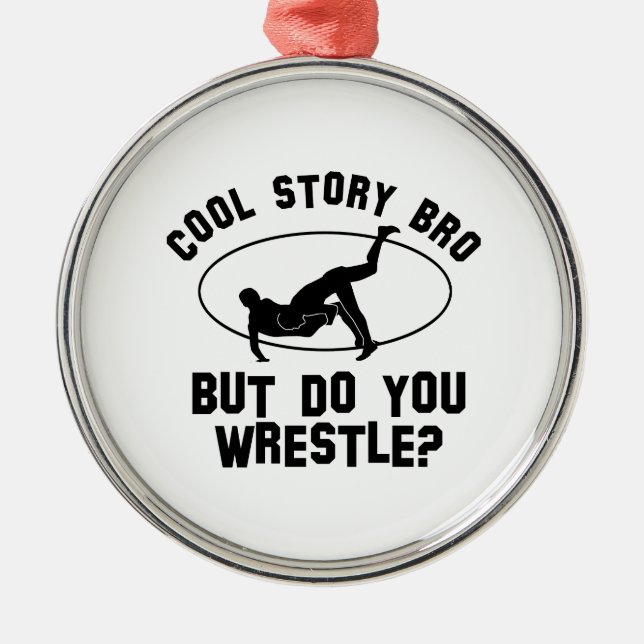 cool wrestling designs metal tree decoration (Front)