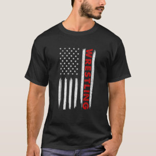 Cool Wrestling USA For Men Women Wrestling Coach 1 T-Shirt