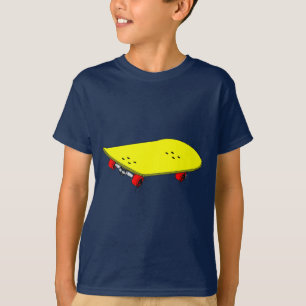 Cool yellow skateboard T-Shirt