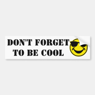 Cool yellow + your backg. & ideas bumper sticker
