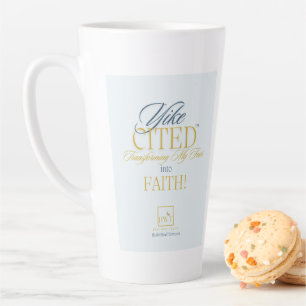 Cool YikeCITED(TM)  Latte Mug