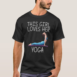 Cool Yoga For Girls Kids Yogi Physical Exercise Th T-Shirt