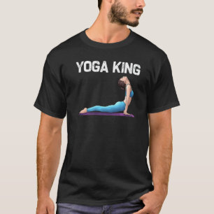 Cool Yoga For Men Dad Yogi Physical Exercise Thera T-Shirt