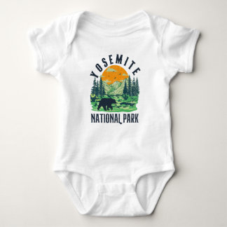 Cool Yosemite National Park  Baby Bodysuit