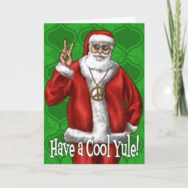 Cool Yule Holiday Card (Front)