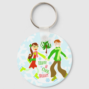 Cool Yule Too Key Ring