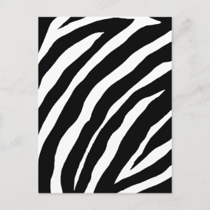 Cool Zebra Stripes Card