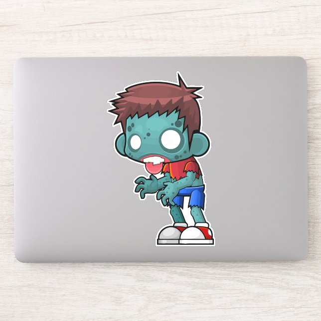 Cool Zombie Guy Creepy Cute (Computer)