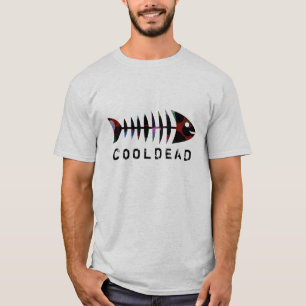 Cooldead fishbone cool style T-Shirt