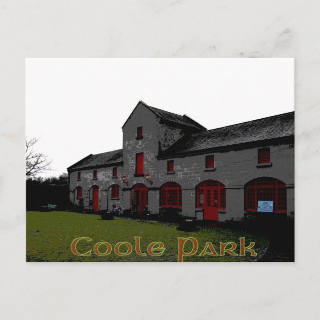 Coole Park, Galway Postcard (Front)
