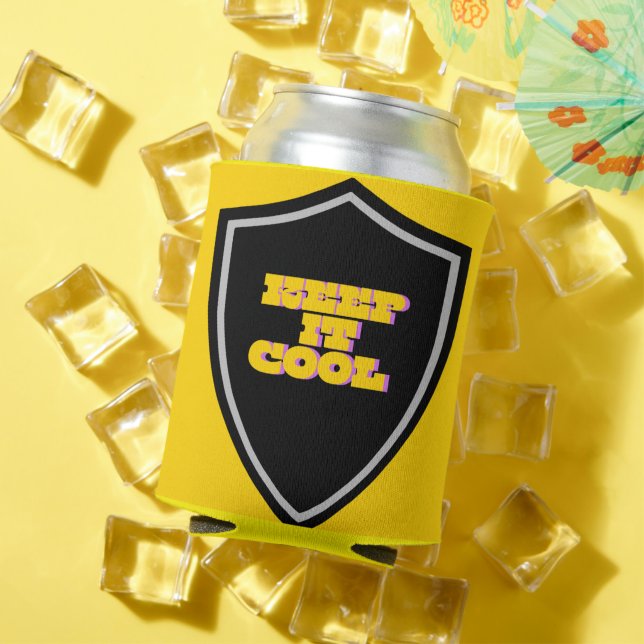 Cooler, can cooler With keep it cool Logo Design  (In Situ Summer)