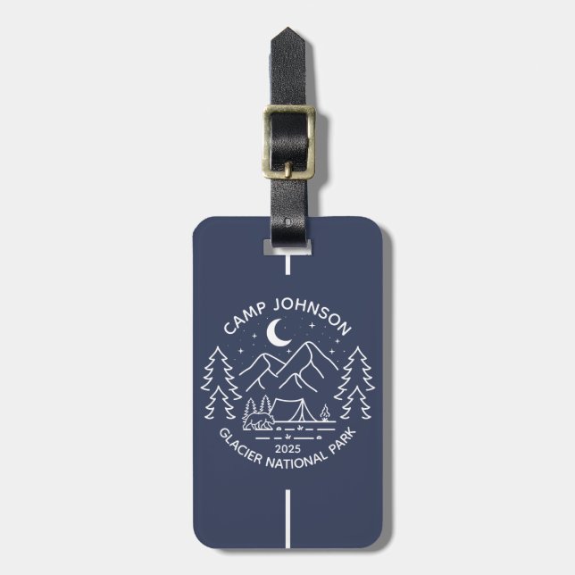 Cooler Luggage Tag (Front Vertical)