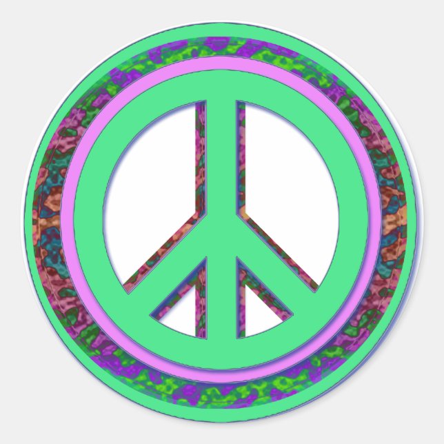Cooler Peace Sticker (Front)