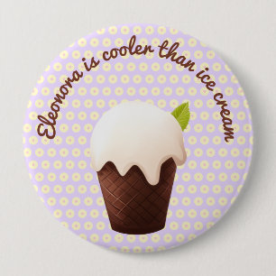 Cooler Than Ice Cream – Mint&Chocolate Cup Button