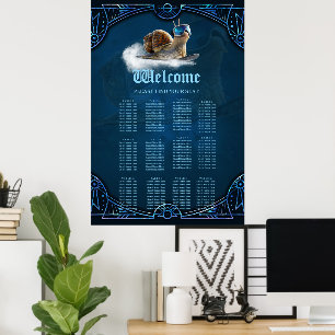 Cooler than the rest, the snowboarding snail.  poster