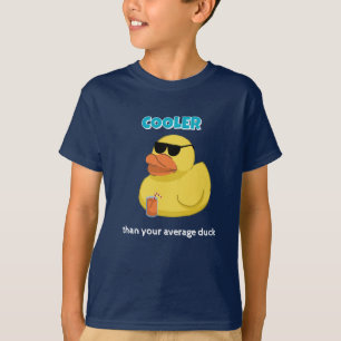 Cooler Than Your Average Duck Funny T-Shirt