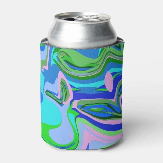 Cooler with Psychedelic design (Can Front)