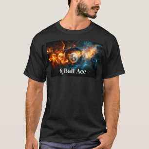 Coolest 8 Ball Billiards Game Day Men's T-Shirt