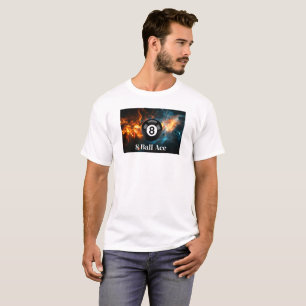 Coolest 8 Ball Billiards Game Day Men's T-Shirt