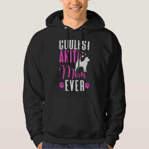 Coolest Akita Mum Ever American Akita Inu Hoodie