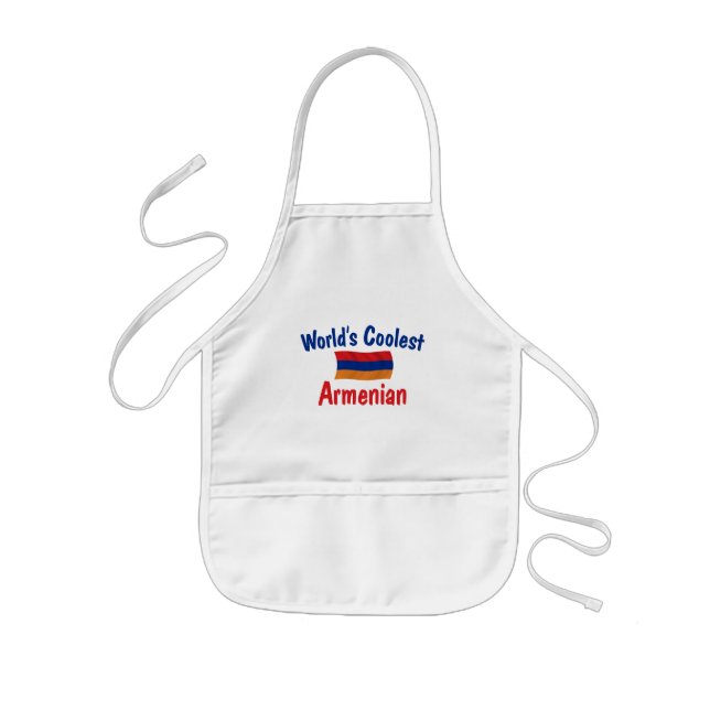 Coolest Armenian Kids Apron (Front)