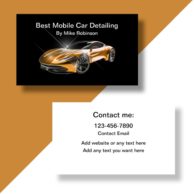Coolest Auto Detailing Business Cards New (Creator Uploaded)