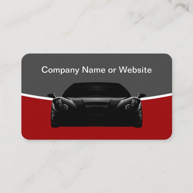 Coolest Automotive Business Card (Front)